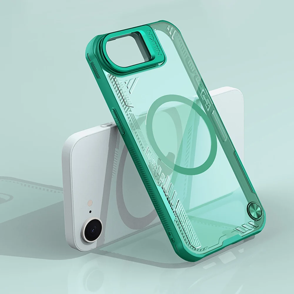 Nillkin Iceblade Prop Magnetic Case with Stand for iPhone 16e - Greeneng