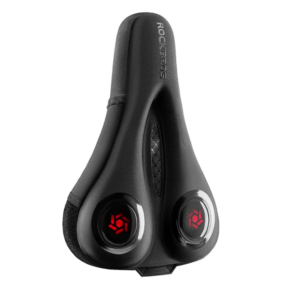 Rockbros LF044R saddle cover + rain cover - black and redeng