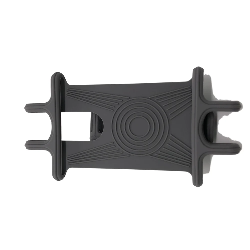 Silicone bicycle phone holder - blackeng