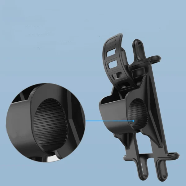 Silicone bicycle phone holder - blackeng