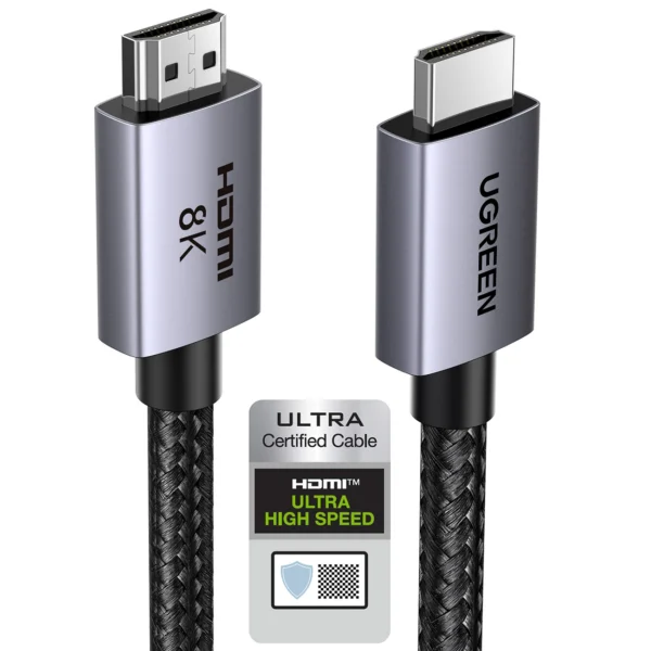 Ugreen HD171 35376 cable with HDMI 2.1 8K connectors certified 5 m - grayeng