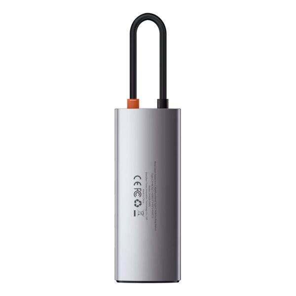 BASEUS adapter HUB 5in1 Type C CAHUB-CX0G 0,15 m gray