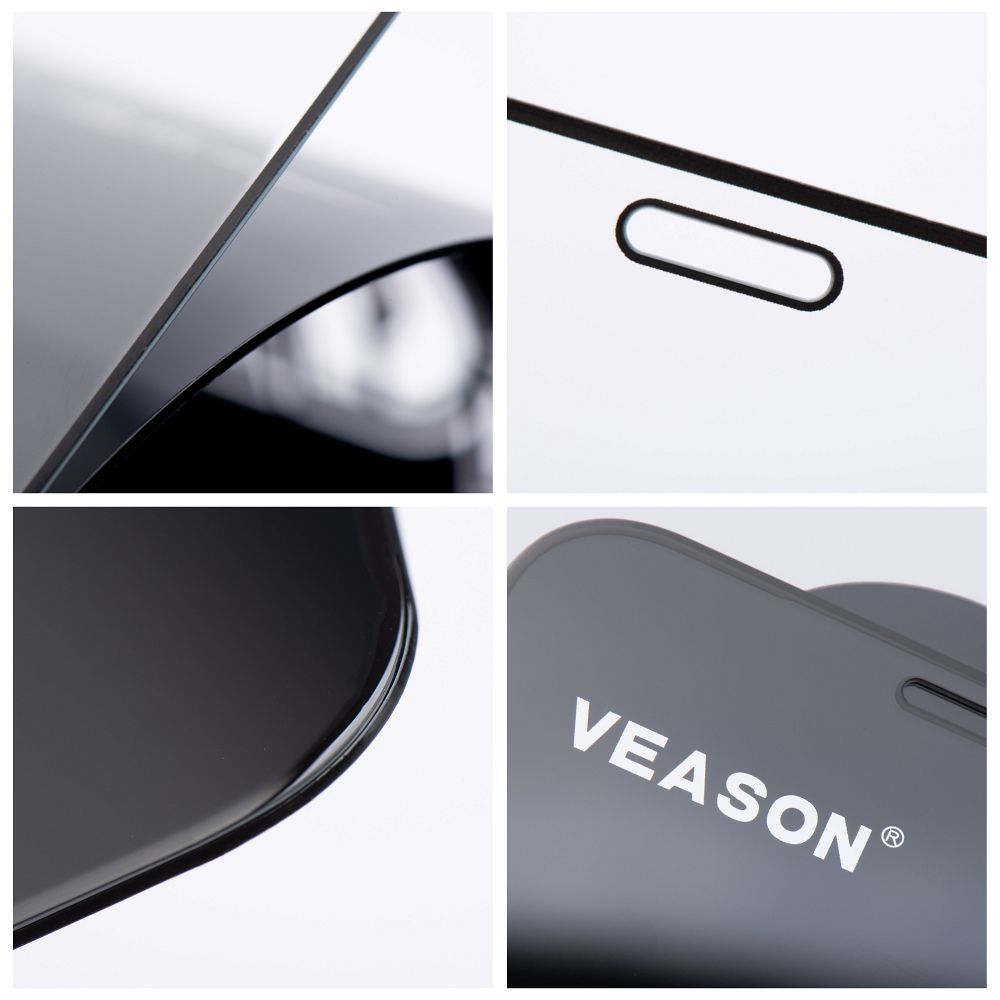 6D Pro Veason Glass (SET 10in1) - for Iphone 17 black