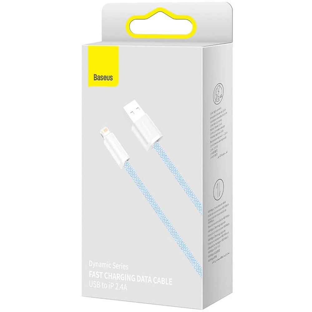 BASEUS cable USB A to Lightning 2,4A Dynamic CALD000403 1 m blue