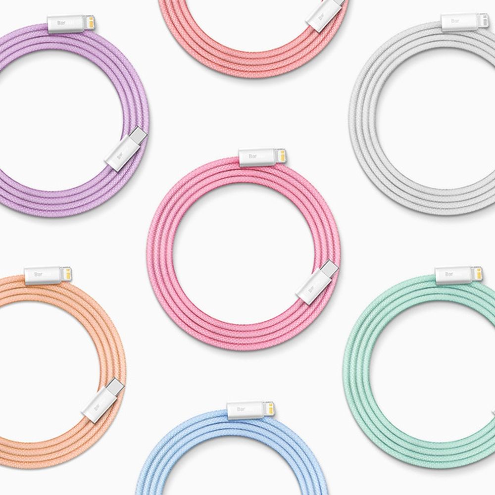 BASEUS cable Type C to Lightning PD 20W Dynamic CALD000005 1 m purple