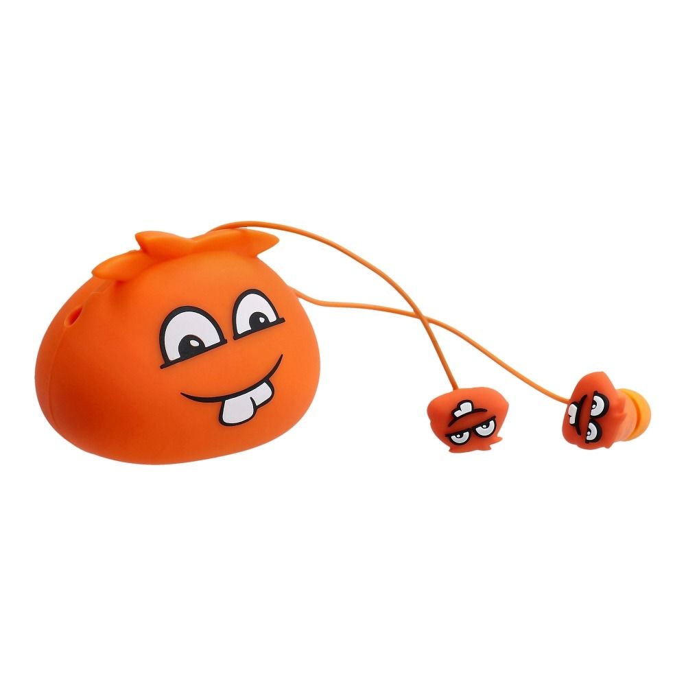 Earphones JELLIE MONSTER Orange YLFS-01 Jack 3,5mm orange