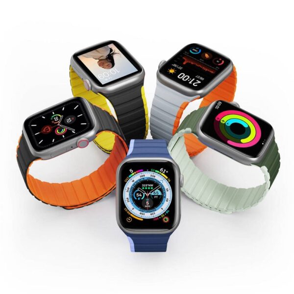 DUX DUCIS strap LD silicone for Apple Watch 42 / 44 / 45 mm blue