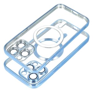 ELECTRO MAG COVER case compatible with MagSafe for IPHONE 17 Air blue