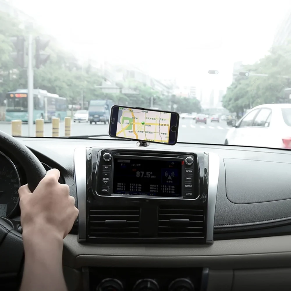 Baseus Small Ears Series SUER-B01 magnetic car dashboard holder - blackeng