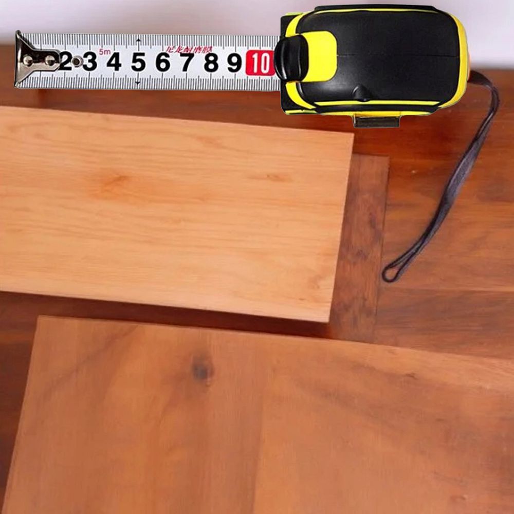 Measure steel tape 5 m x 25 mm with lock RC-K-1301 black yellow