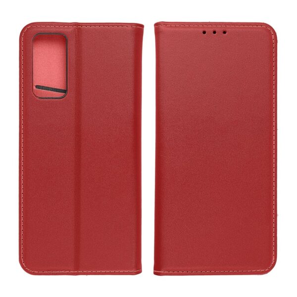SMART PRO Book leather case for XIAOMI Redmi Note 14 PRO 4G claret