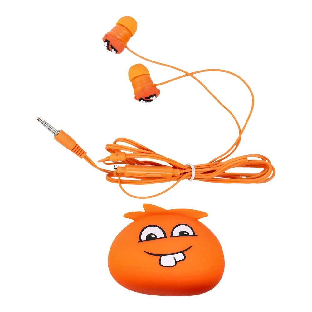 Earphones JELLIE MONSTER Orange YLFS-01 Jack 3,5mm orange