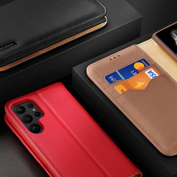 DUX DUCIS wallet case HIVO for SAMSUNG S23 Plus black