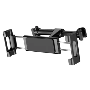 Baseus Backseat Car Mount SUHZ-01 Car Headrest Holder for Tablets / Smartphones 4.7-12.9" - Blackeng