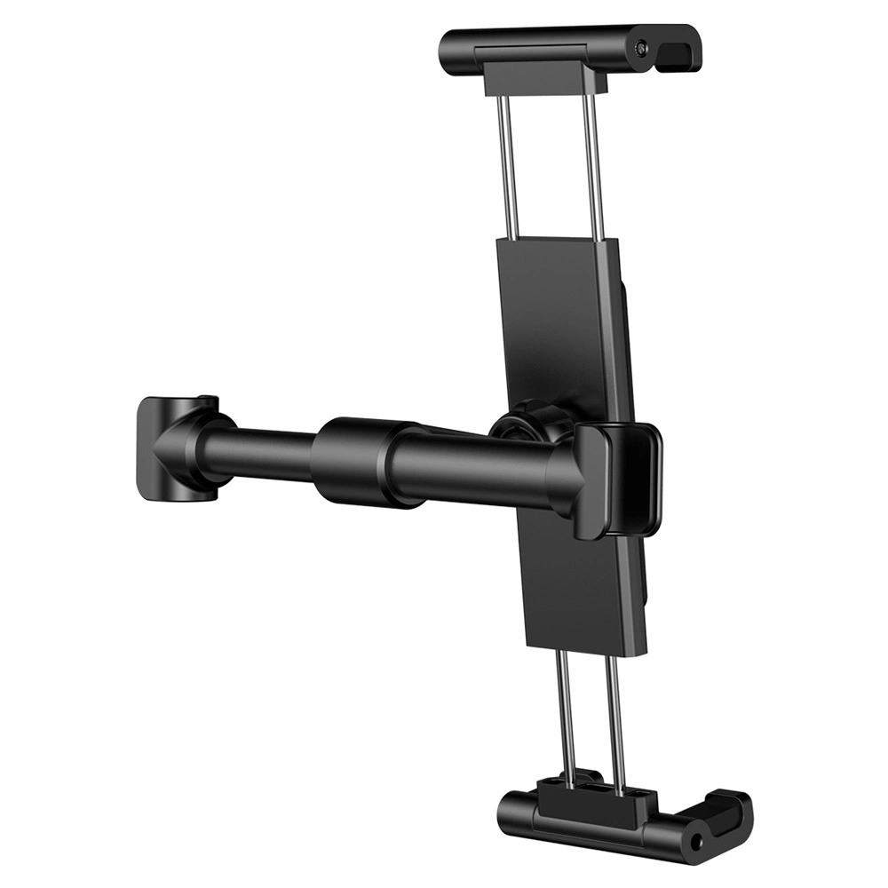 Baseus Backseat Car Mount SUHZ-01 Car Headrest Holder for Tablets / Smartphones 4.7-12.9" - Blackeng