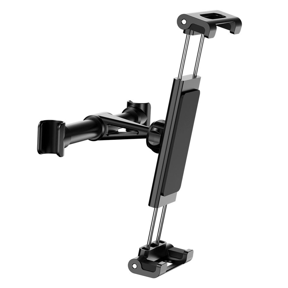 Baseus Backseat Car Mount SUHZ-01 Car Headrest Holder for Tablets / Smartphones 4.7-12.9" - Blackeng