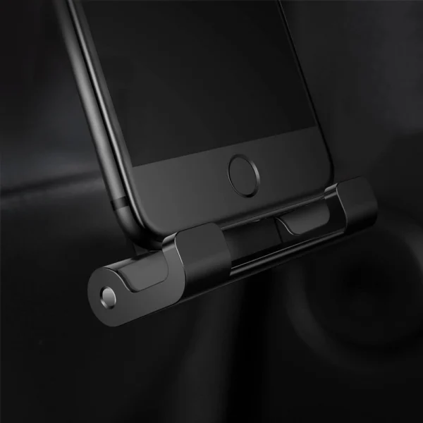 Baseus Backseat Car Mount SUHZ-01 Car Headrest Holder for Tablets / Smartphones 4.7-12.9" - Blackeng