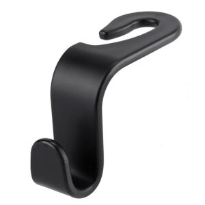 Headrest hanging hook black