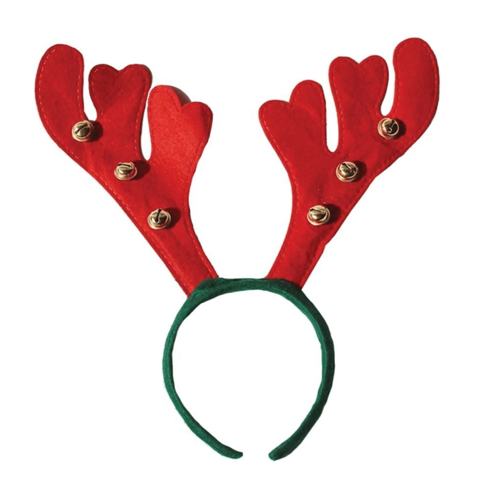 Christmas Headband "Reindeer Antlers with Bells" RC-K-297