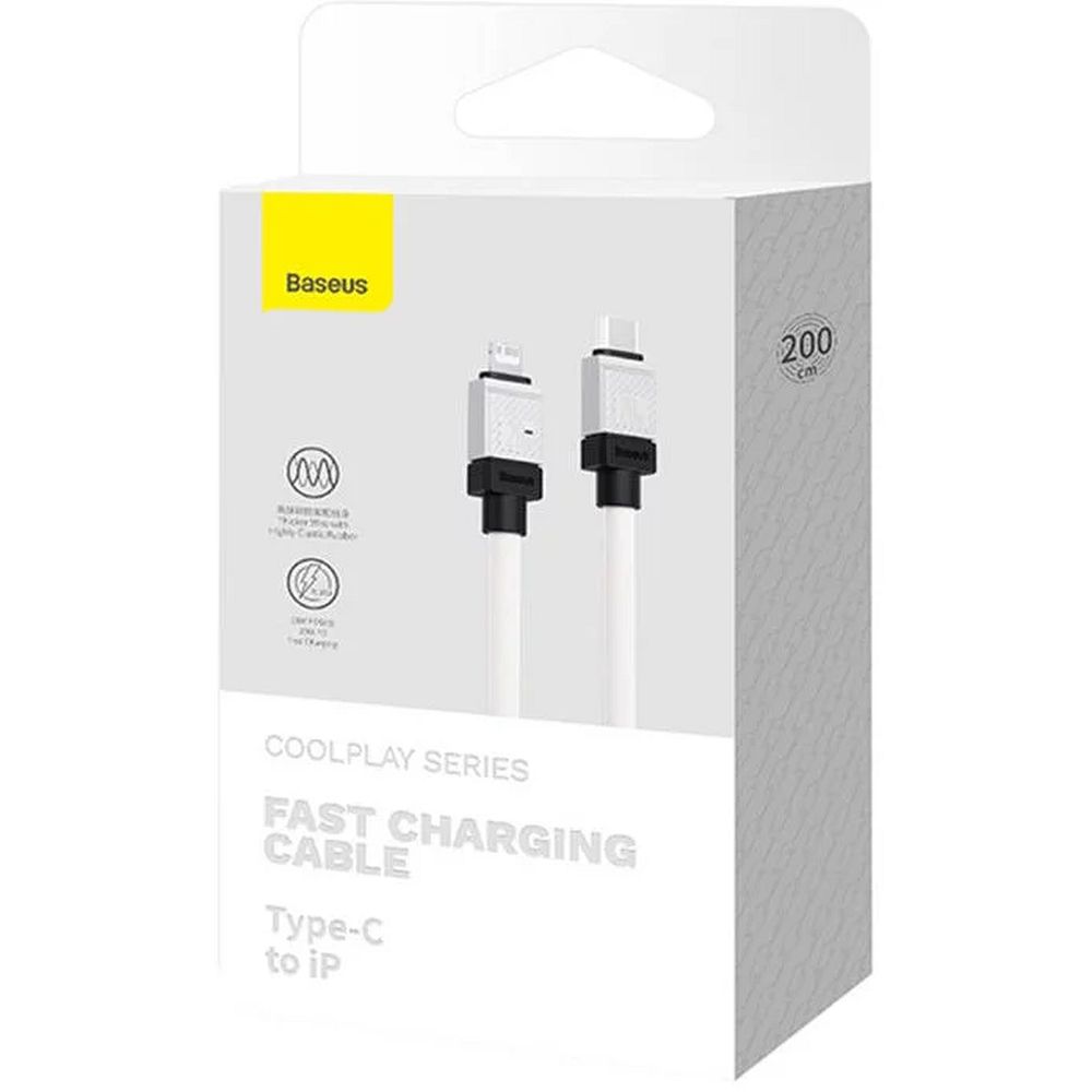 BASEUS cabel Type C to Lightning PD 20W Coolplay CAKW000102 2 m white