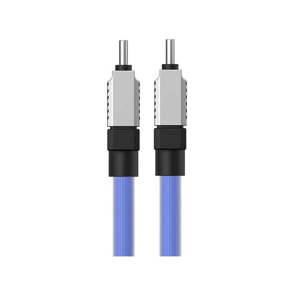BASEUS cabel Type C to Type C PD 100W Coolplay CAKW000203 1 m blue