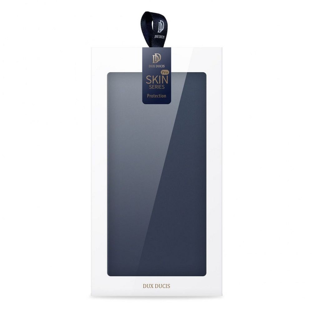 DUX DUCIS wallet case SKIN PRO for SAMSUNG A14 4G / 5G blue