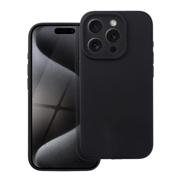 Case SILICONE 2mm for IPHONE 17 Pro black