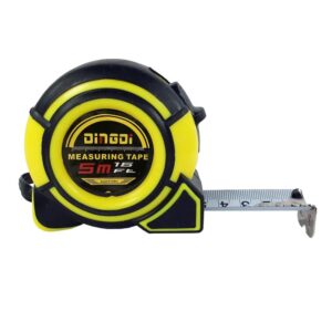 Measure steel tape 5 m x 25 mm with lock RC-K-1301 black yellow