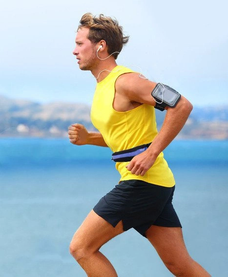 Running belt for waist smartphone blackeng