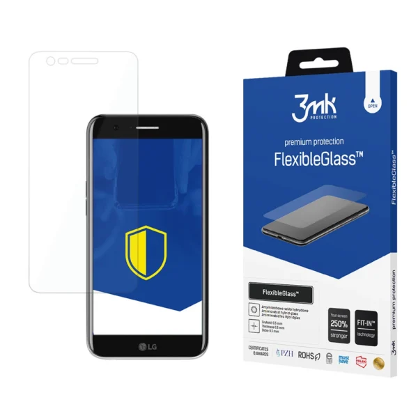 LG K10 2017 - 3mk FlexibleGlass™eng