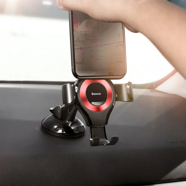 Baseus Osculum SUYL-XP09 gravity car holder for windshield or dashboard - redeng