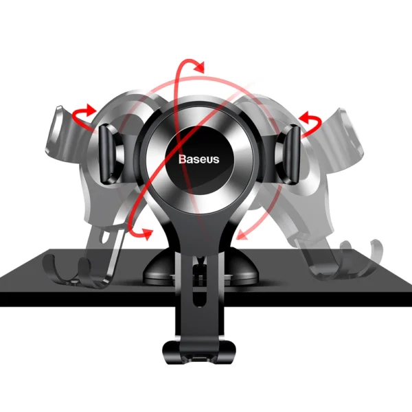 Baseus Osculum SUYL-XP0S gravity car holder for windshield or dashboard - silvereng