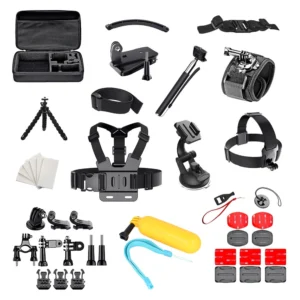 Set of 50 in 1 accessories for GoPro SJCAM sports cameraseng