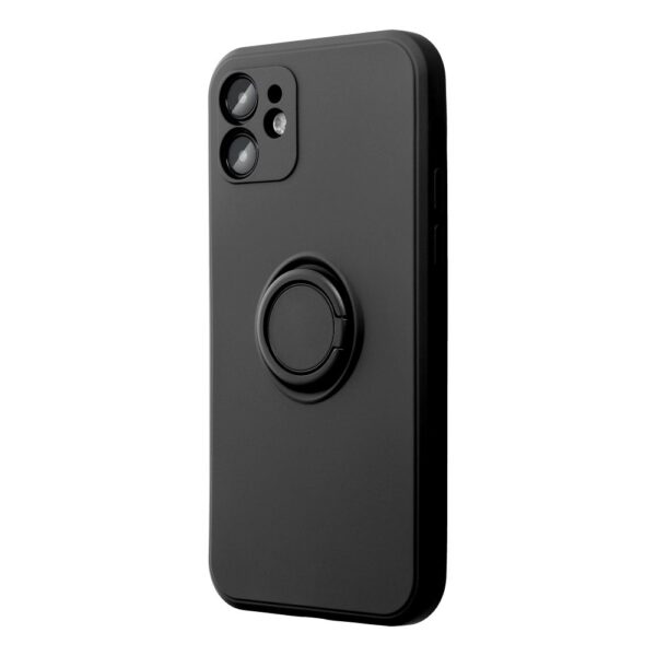 SILICONE RING case for IPHONE 17 Pro Max black