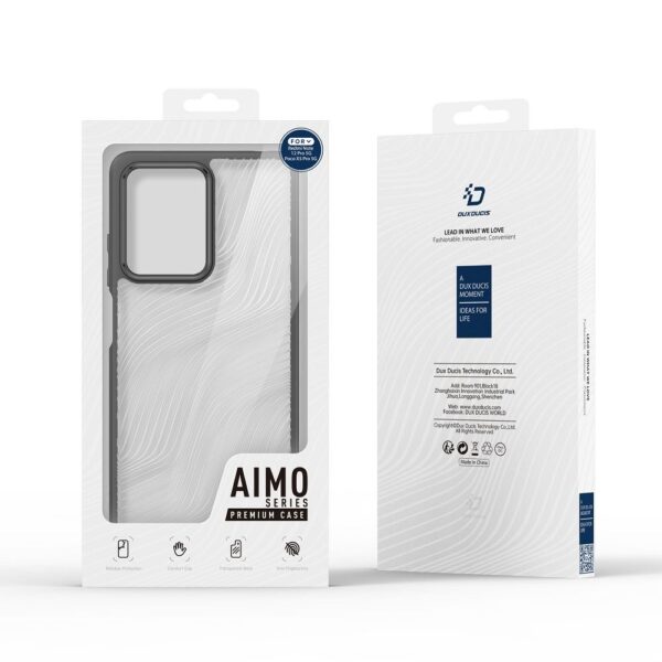 DUX DUCIS case AIMO for REDMI NOTE 12 Pro 5G black