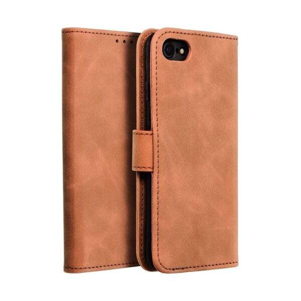 TENDER Book Case for IPHONE 7 / 8 / SE 2020 / SE 2022 brown