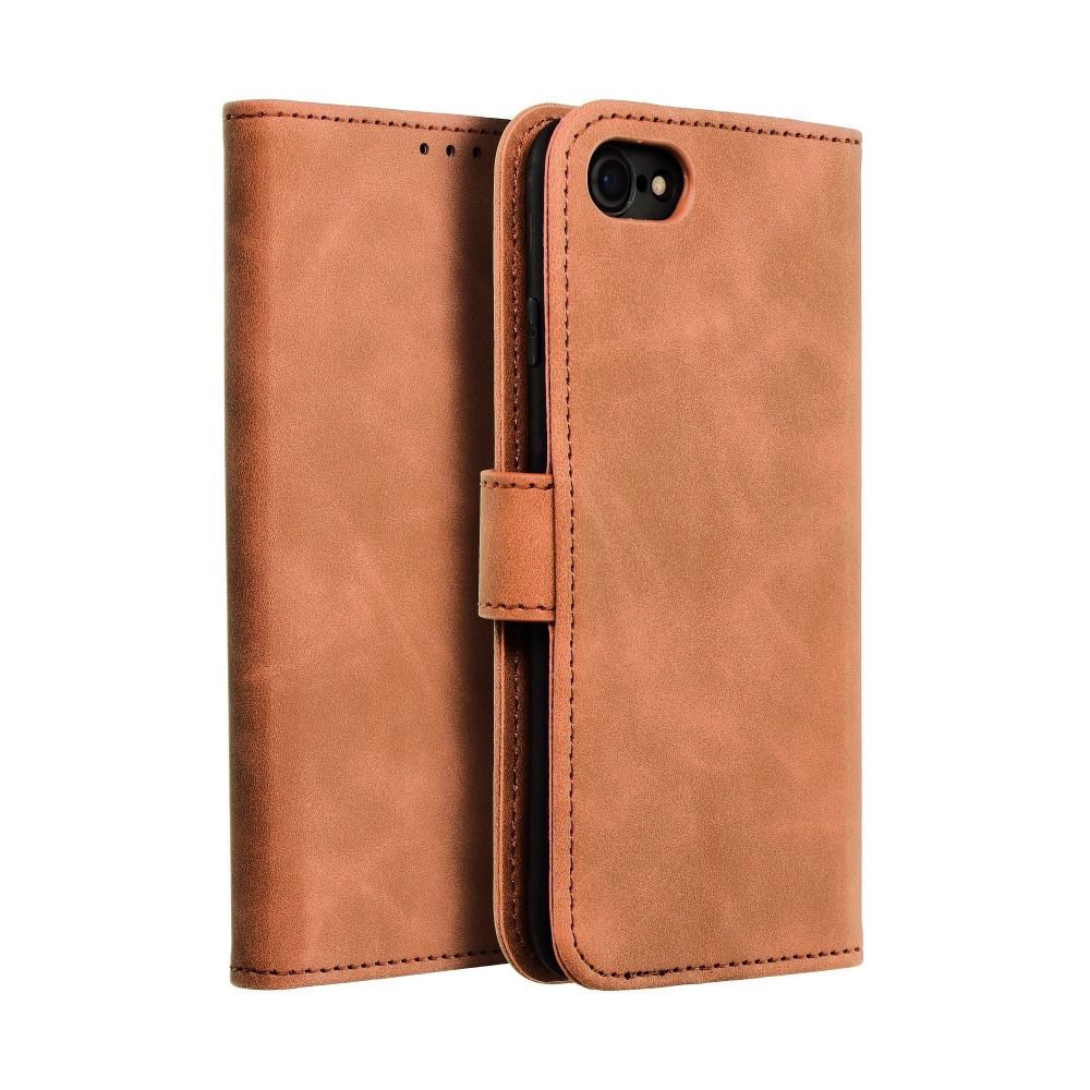 3d2e485df5003443841d367044ef5d3b TENDER Book Case for IPHONE 7 / 8 / SE 2020 / SE 2022 brown