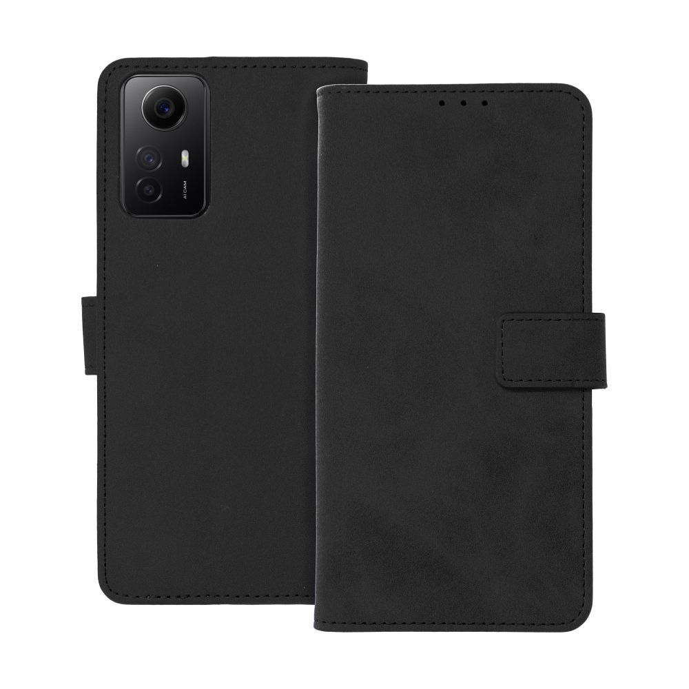 3d7ed8dcba02777742ad085068642878 TENDER Book Case for XIAOMI Redmi Note 12S black