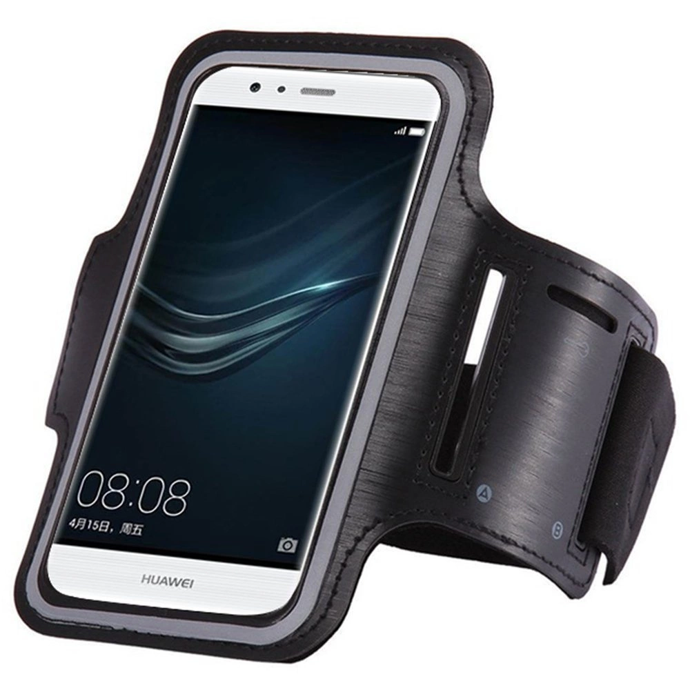 Universal Running Armband for 6" Smartphones blackeng