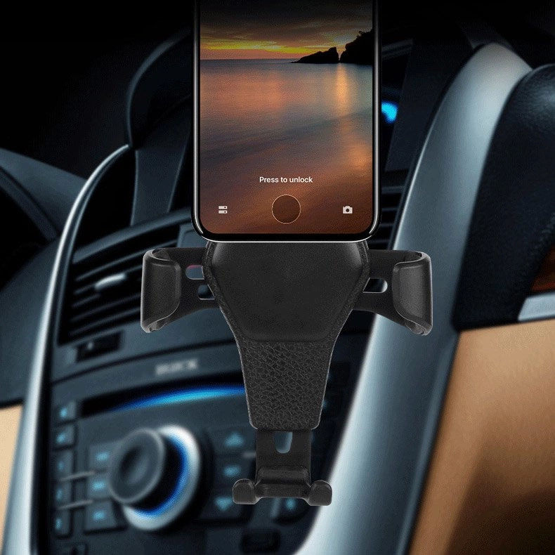 Car Holder H01 Black gravity car holder for the ventilation grilleeng