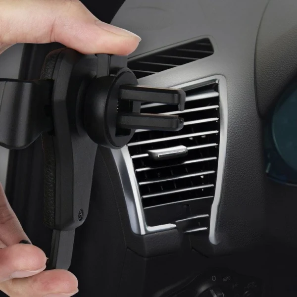 Car Holder H01 Black gravity car holder for the ventilation grilleeng