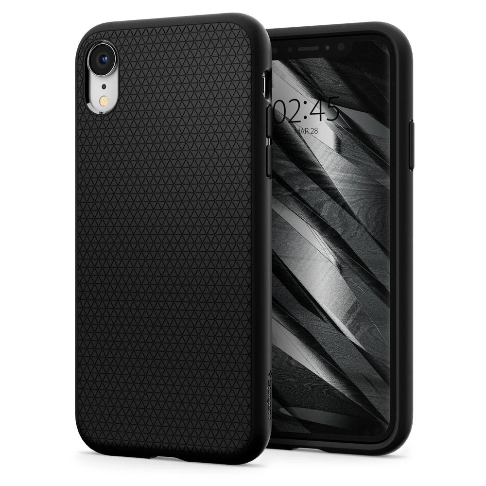 Spigen Liquid Air iPhone XR Case - Matte Blackeng