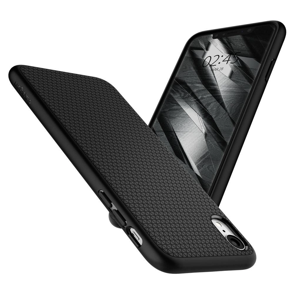 Spigen Liquid Air iPhone XR Case - Matte Blackeng