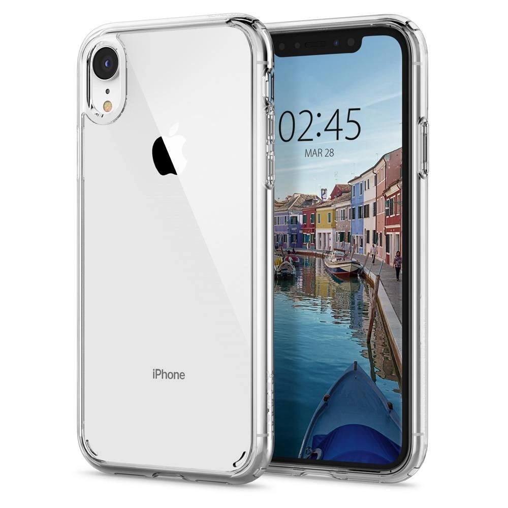 Spigen Ultra Hybrid iPhone XR Case - Cleareng
