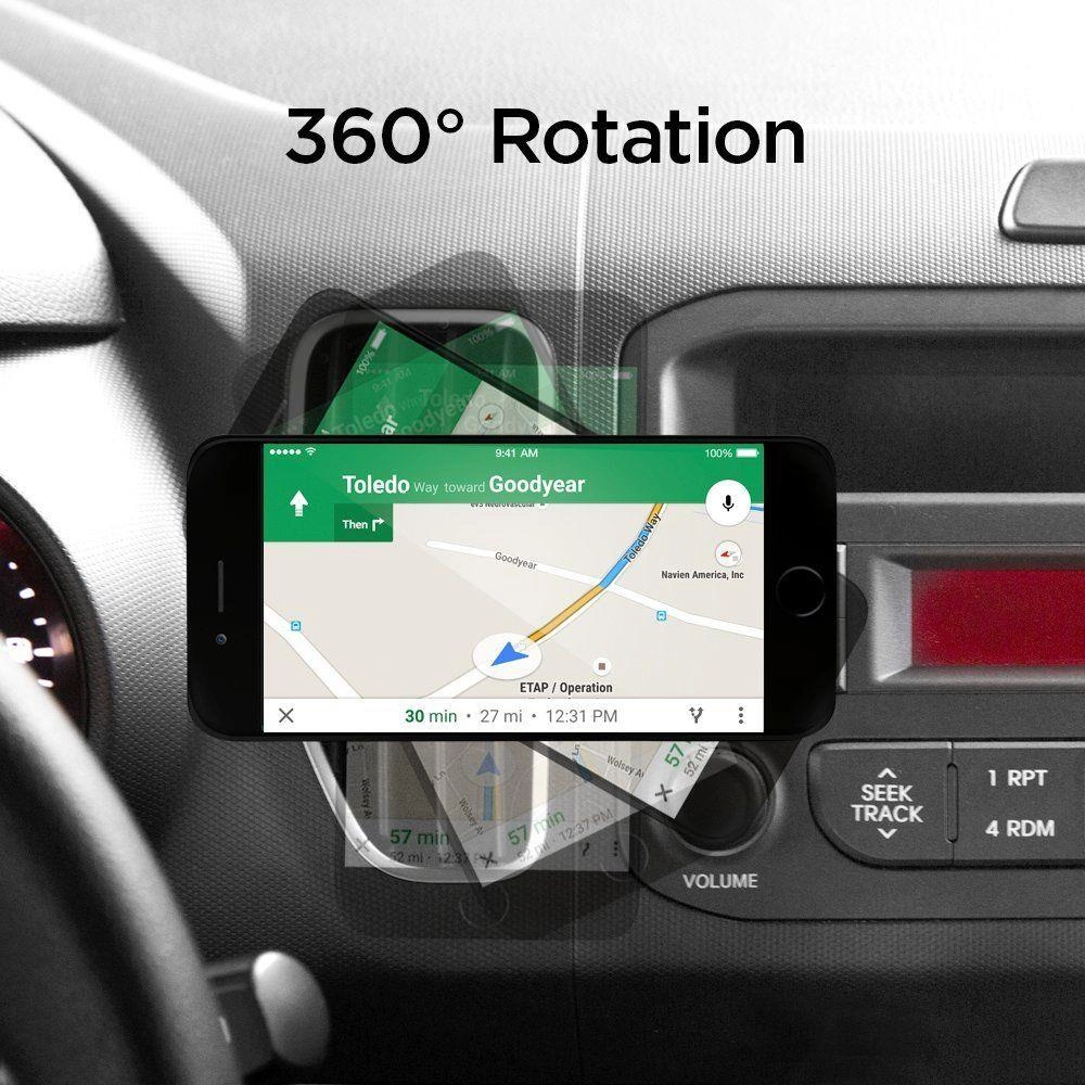 Spigen QS11 Magnetic Car Air Vent Phone Holder - Blackeng