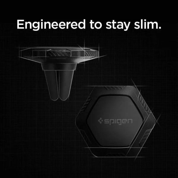 Spigen QS11 Magnetic Car Air Vent Phone Holder - Blackeng