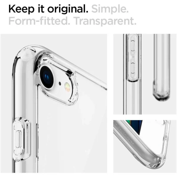Spigen Ultra Hybrid Case for iPhone 7 / 8 / SE 2020 / SE 2022 - Transparenteng