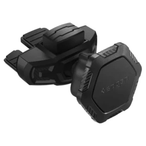 Spigen QS24 phone holder for CD slot in car magnetic - blackeng