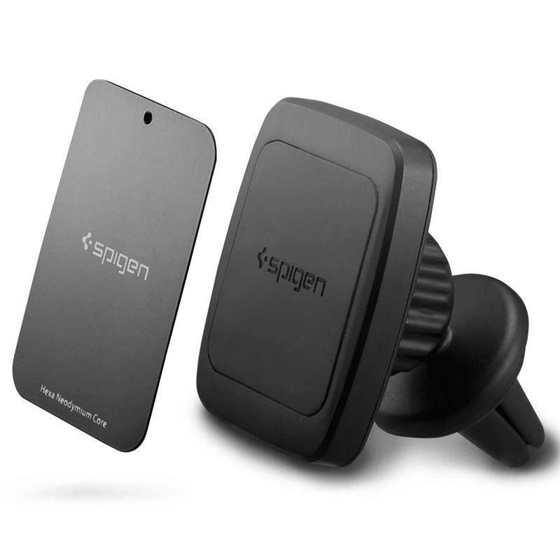 Spigen H12 phone holder for car air vent magnetic - blackeng