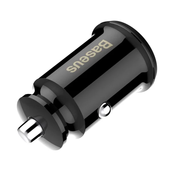 Baseus Grain Car Charger CCALL-ML01 mini charger 2x USB-A 3.1A - blackeng